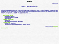 cancertemoignage.free.fr