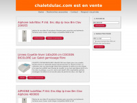 chaletdulac.com