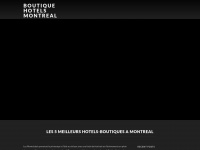 Boutiquehotelsmontreal.net