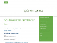 osteopathie-continue.com Thumbnail