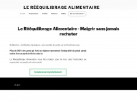 le-reequilibrage-alimentaire.com