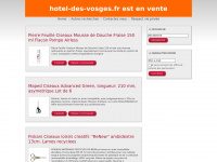 hotel-des-vosges.fr Thumbnail