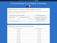euro-dollar-canadien.com Thumbnail