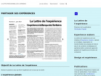 lettre-experience.fr