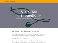 chirurgie-orthopedique.com