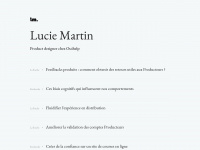 Luciemartin.fr