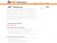 abcthesaurus.com Thumbnail
