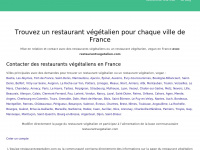 restaurantvegetalien.com