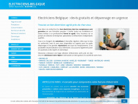 electriciens-belgique.be Thumbnail