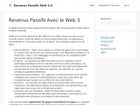 Revenuspassifs.info