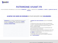 Patrimoine-vivant.fr