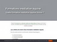 formations-mediation-equine.com Thumbnail