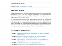 Artistes-auteurs.fr