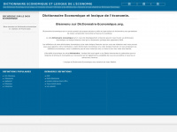 Dictionnaire-economique.org