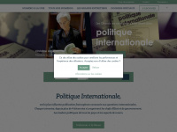 Politiqueinternationale.com