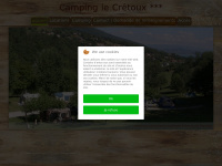 campinglecretoux.com