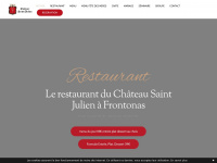 Restaurant-du-chateau-saint-julien.com