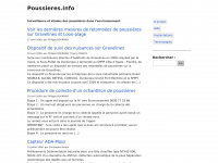 poussieres.info Thumbnail