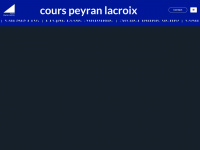 Courspeyranlacroix.fr