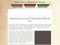 taille-bouteille-vin.fr Thumbnail