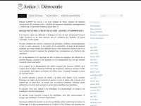 Justiceetdemocratie.fr