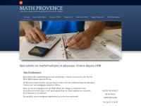 mathprovence.fr Thumbnail