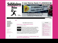 solidairesrhone.org Thumbnail