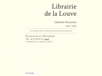 Librairiedelalouve.ch