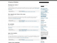 champdetoiles.wordpress.com Thumbnail