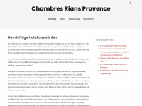 Chambres-rians-provence.com