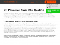 Plombier-paris20.fr
