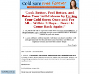 coldsorefreeforever.com Thumbnail
