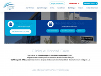 clinique-honore-cave.com Thumbnail