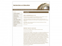 Recherches-en-education.net