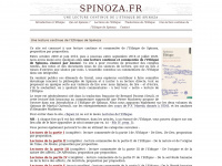 Spinoza.fr