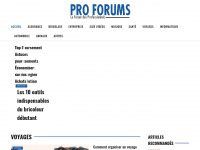 pro-forums.fr Thumbnail