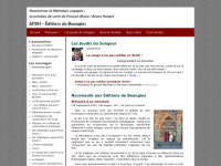 Editionsdebeaugies.org