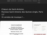 choeurs-de-saint-antoine.org Thumbnail