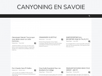 Savoie-canyoning.fr