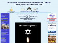 Consistoireisraelitedecannes.fr