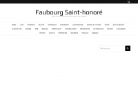 Faubourgsainthonoreguide.fr