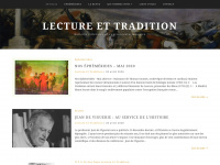 lecture-et-tradition.info